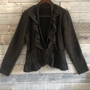 TRIBAL Wool Cardigan Sweater